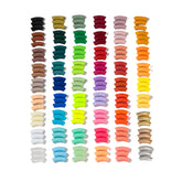 🌈 Lot de 20 Perles Tubes Arc-en-ciel – Idéal pour Créer des Bijoux Colorés et Fun ! 💫🧵 - ThiGui